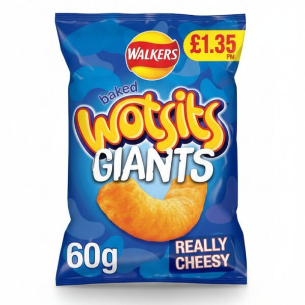 Wotsits Giant Cheese Crisps 60g